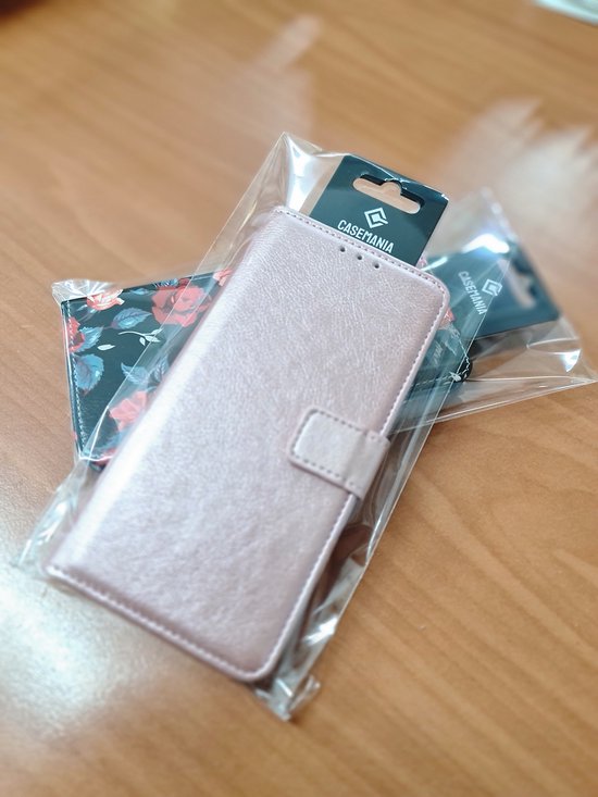 Casemania Étui pour Samsung Galaxy A25 - Blauw - Étui portefeuille de Luxe en similicuir