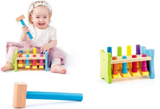Woody Houten hamerbank omhoog-omlaag 91841