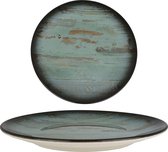 Bonna Dessertbord - Madera - Porselein - 21 cm - set van 6