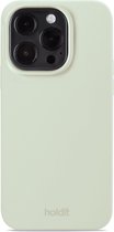 Holdit telefoonhoesje geschikt voor iPhone 14 Pro siliconen hoesje (White Moss)