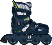 Bol.com Smile Boys inlineskates junior donkerblauw maat 34-37 aanbieding