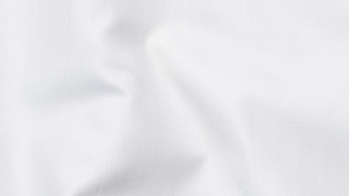 percal hoeslaken 400 draads - 180x200cm - wit - Dommelin