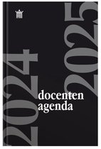 Ryam - Docenten Agenda - 2024-2025 - Zwart - A5 - Hardcover - 1 Week op 2 pagina's