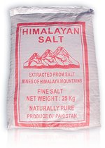 Roze Himalayazout Fijn - 25 kg - Minerala - Bulk
