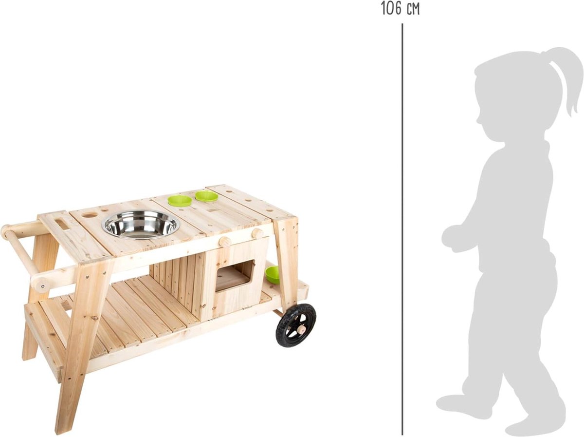Groot Stalen Voetbaldoel voor Kinderen en Volwassenen in de Tuin - HBD