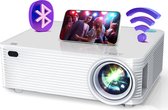 Chesto Beamer FULL HD (4K-Ondersteuning) - 10.000 Lumen - Streamen vanaf je telefoon met wifi - EK Voetbal 2024
