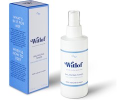 Witlof Skincare Balancing Toner – 150 ml – Rozenwater & Korenbloemwater – Alle Huidtypen – 100%…