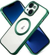 Cityhoesje.nl - iPhone 13 / 14 - Magnetic - Magsafe - Back Cover - Groen