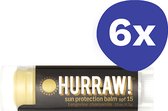 Hurraw SPF 15 Sun Balsem (6x 4,3gr)