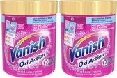 VANISH Vlekverwijderaar Oxi Action Laundry Booster Powder - 2x530gram