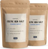 Combideal 2x Keltisch Zeezout 1KG - Grof Celtic Sea Salt - Grof Zout
