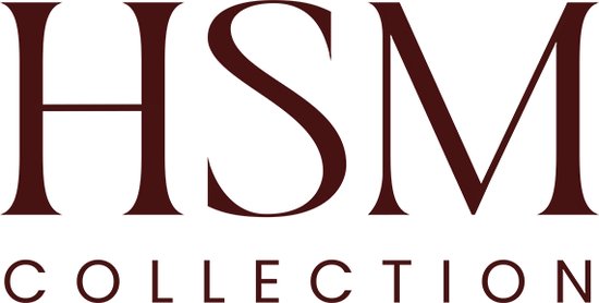 HSM Collection-Vierkante Eettafel Zurich-75x75x44-Zwart-Acacia/Metaal