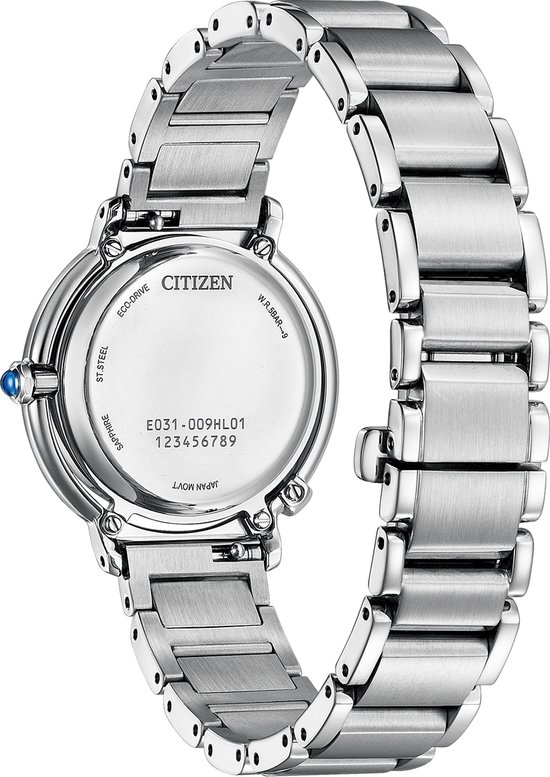 Citizen EM1090-78X Horloge - Staal - Zilverkleurig - Ø 31 mm