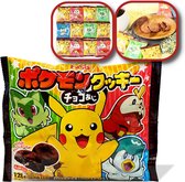 Pokemon Mini Chocolade Koekjes - 3 zakken - Japan Furata - Uitdeelzakjes - Kawaii