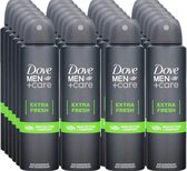Dove Men Care Extra Fresh Deo Spray - 24 x 150 ml