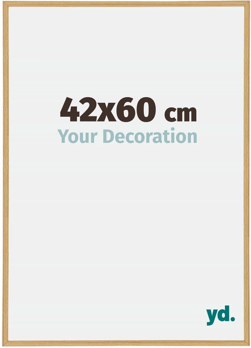 yd. Your Decoration - Fotolijst 42x60 cm - Kunststof - Beuken Licht - Annecy