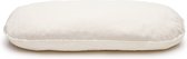 Kave Home - Codie draagbaar dierenkussen in wit bont, Ø 80 x 10 cm