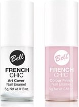 Bell French manicure set French chic nail polish