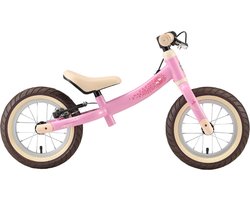 Bikestar meegroei loopfiets Sport 12 inch, lichtroze