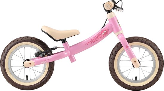 Bikestar draisienne évolutive Sport 12 pouces, rose clair bol