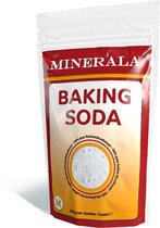 Voordeelverpakking Baking Soda - 2 x 1 kg - Minerala - Baksoda - Poeder schoonmaken - Schoonmaaksoda - Natriumbicarbonaat - Bicarbonaat - Bicarbonate - Zuiveringszout - Bakpoeder - Baking Powder
