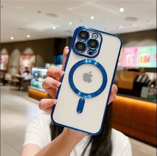 Support Magnétique Téléphone MagSafe – Rotation Facile, Béquille Réglable – Compatible IPhone, Samsung, étuis Standards