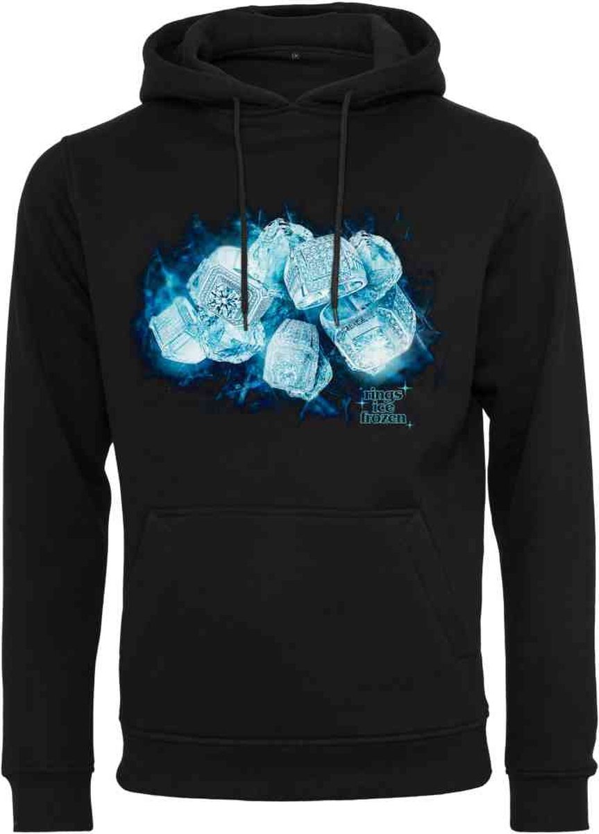 Mister Tee Ice Rings Hoodie/trui S Zwart