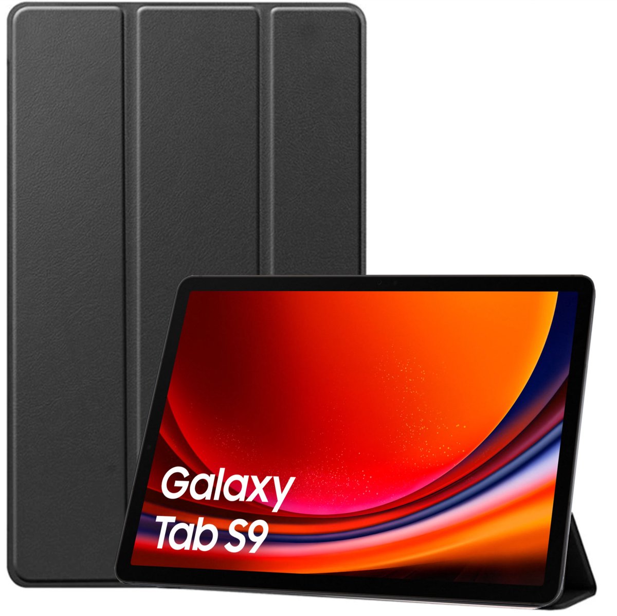 Tablet Hoes geschikt voor Samsung Galaxy Tab S9 – Extreme Shock Case – Cover Zwart