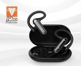 hileo hi90 - Draadloze Oordopjes met Oplaadcase – Zwart - Sport - Open-Earbuds - Bluetooth V5.2 oordopjes – Draadloze oortjes – Geschikt voor IOS/Android