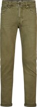 Petrol Industries - Heren Russel Gekleurde Regular Tapered Fit Jeans jeans - Groen - Maat 31