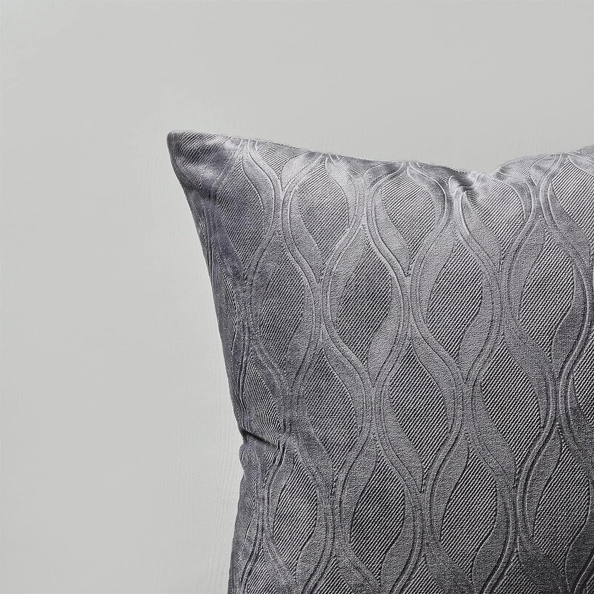 Primaviera Deluxe Satijnen Kussensloop 2 pack - Kussenslopen - 60 x 70 cm - Grijs