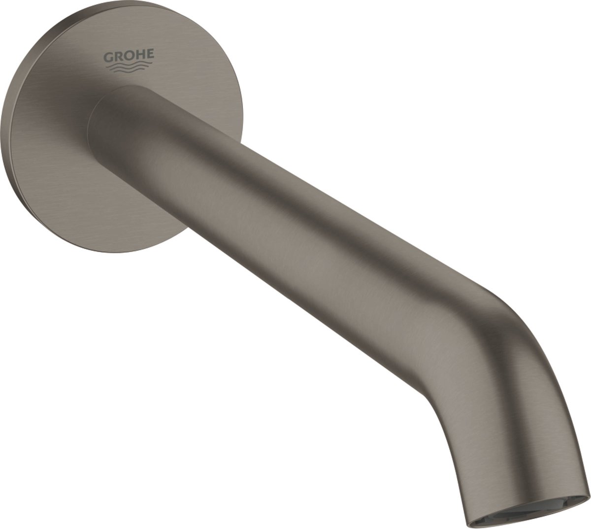 GROHE essence baduitloop hard graphite geborsteld