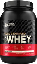 Optimum Nutrition Gold Standard 100% Whey Protein - Unflavoured (Natural) - Proteine Poeder - Eiwitshake - 900 gram (28 servings)