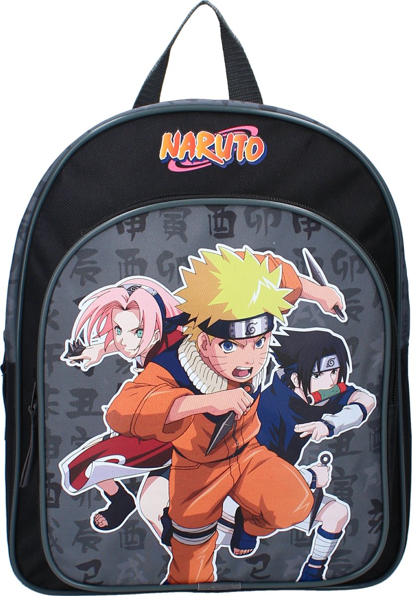 Naruto The Greatest Ninja - Rugzak - Zwart - Kinderen - Jongens