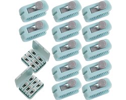 Dekbedovertrekclips, 12 stuks gesp, dekbedclips, hoge elasticiteit, dekbedclips, antislip, klemclips voor bevestiging van het dekbed