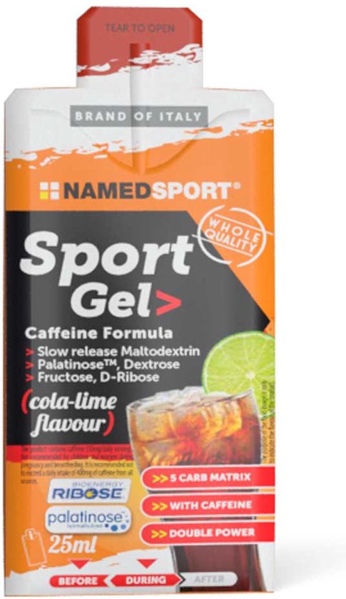 NamedSport Sport Gel Cola Lime - 32 Stuks