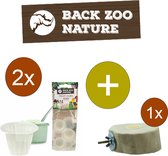 Back Zoo Nature Fruitkuipjes Yoghurt - Vogelsnack - Inclusief houder