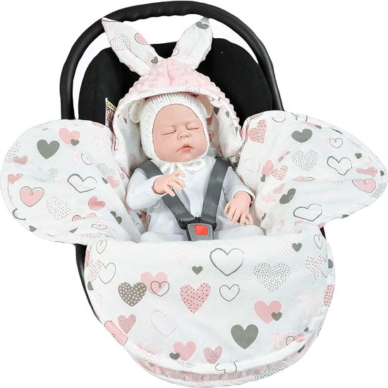 Couverture bébé pour nid d'ange siège Auto Bebe l'automne-Hiver