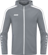 JAKO Power Jas met Capuchon Grijs Maat 4XL