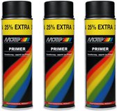 Motip Primer Black - 500 ml - 3 pièces