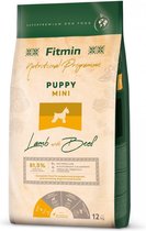 Fitmin Dog Mini Puppy lam & rund 12kg