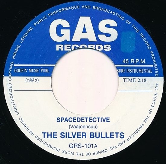 Silver Bullets - Space Detective (7" Vinyl Single)