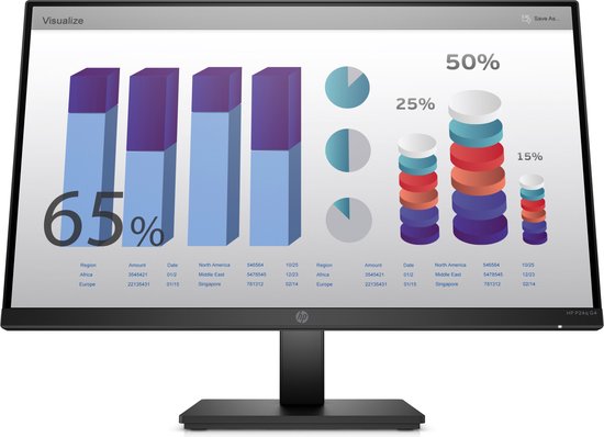 HP P24q G4 - WXGA Monitor - QHD - 24 inch