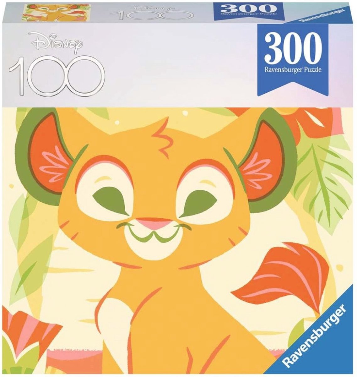 Ravensburger The Lion King - Disney 100 - Simba (300 pieces) Puzzel - Multicolours