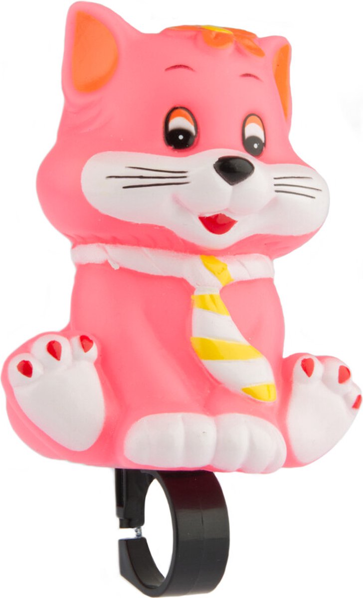 Fietstoeter PexKids Poes - roze