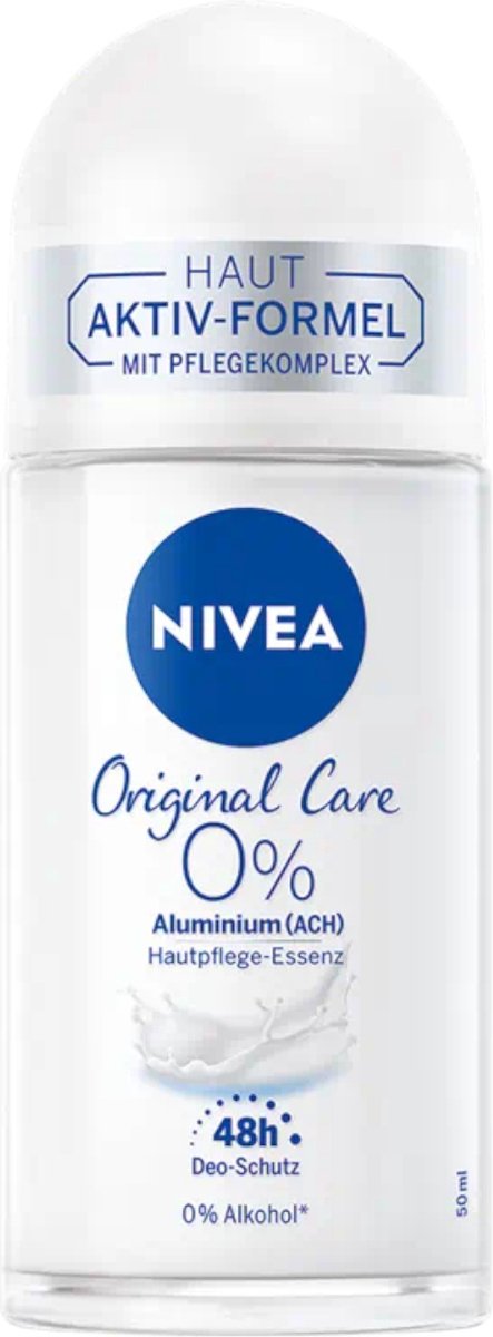 Goedkoopste 6x Nivea Deo Roll-on – Original Care 50 ml