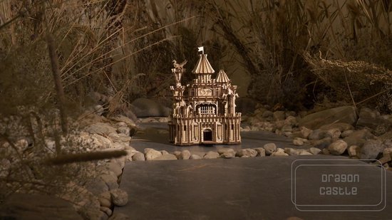 UGEARS 3D Houten puzzel Hogwarts Kasteel – houten puzzel