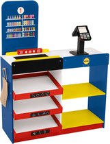 Playtive Houten supermarkt - 24 delig - keukenspeelgoed - Speelgoedwinkel