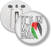 Button Met Clip - Its In My DNA Palestina