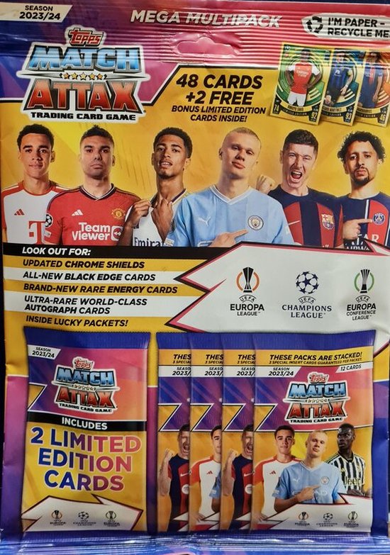 thumbnail interactive-video image 1 of Topps Match Attax UEFA EURO 2024 Germany – 1 Update Mega Multipack (Factory Sealed) 1 of 5